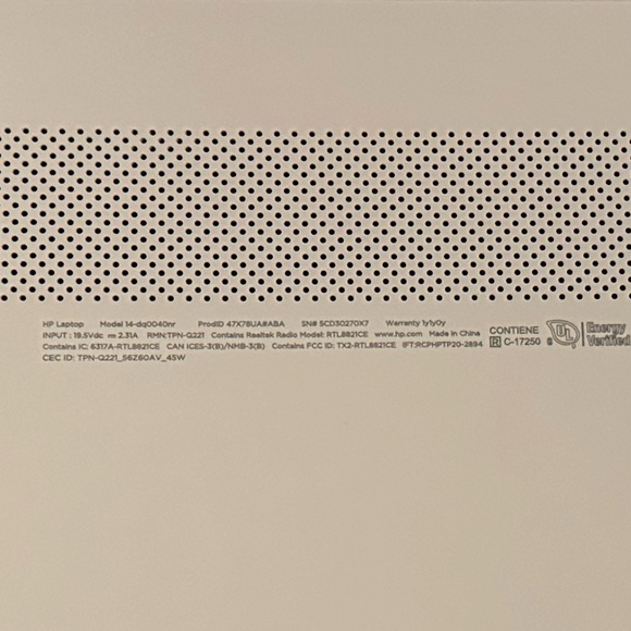 hp laptop 14-dq0xxx - Picture 10 of 12